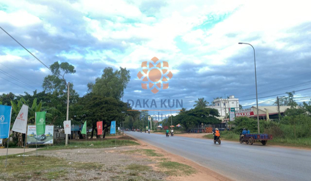 Land and Building for Sale in Siem Reap-National Road 6